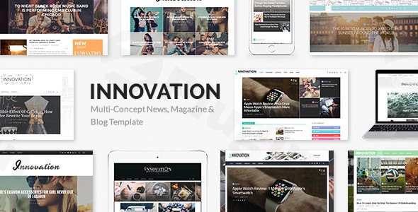 innovation multi concept news magazine blog theme plugin - Download WordPress Themes in One Place​