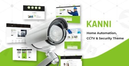 kanni home automation cctv security wordpress theme plugin - Kanni - Home Automation, Cctv Security Wordpress Theme