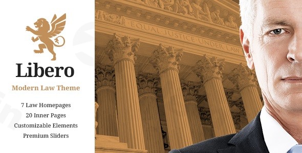 libero lawyer and law firm wordpress theme plugin - Download WordPress Themes in One Place​