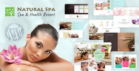 Natural Spa – Massage Booking WordPress Theme natural spa massage booking wordpress theme plugin - Natural Spa - Massage Booking Wordpress Theme