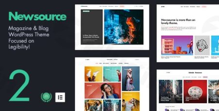 Newsource – Multi-concept Blog & Magazine WordPress Theme newsource multi concept blog magazine wordpress theme plugin - Newsource - Multi-concept Blog & Magazine Wordpress Theme