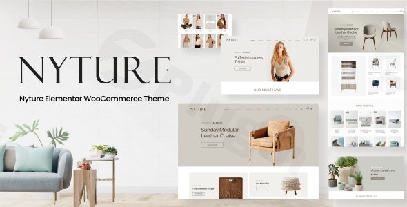 nyture elementor woocommerce theme plugin - Download WordPress Themes in One Place​
