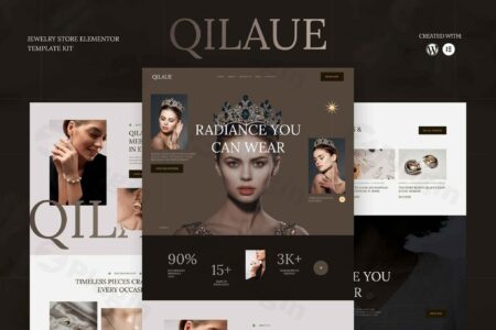 Qilaue – Jewelry Store Elementor Template Kit qilaue jewelry store elementor template kit plugin - Qilaue - Jewelry Store Elementor Template Kit
