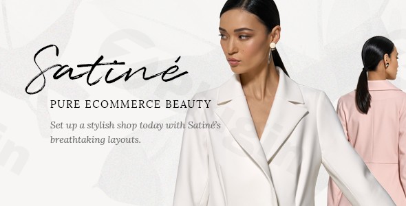 satine fashion and clothing shop wordpress theme plugin - Download WordPress Themes in One Place​