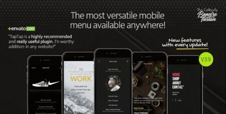 Taptap – Super Customizable WordPress Mobile Menu taptap super customizable wordpress mobile menu plugin - Taptap - Super Customizable Wordpress Mobile Menu