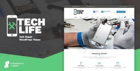 Techlife – Mobile, Tech & Electronics Repair Shop WordPress Theme techlife mobile tech electronics repair shop wordpress theme plugin - Techlife - Mobile, Tech & Electronics Repair Shop Wordpress Theme