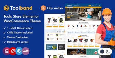 toolband tools store wordpress woocommerce theme plugin - Toolband - Tools Store Wordpress Woocommerce Theme
