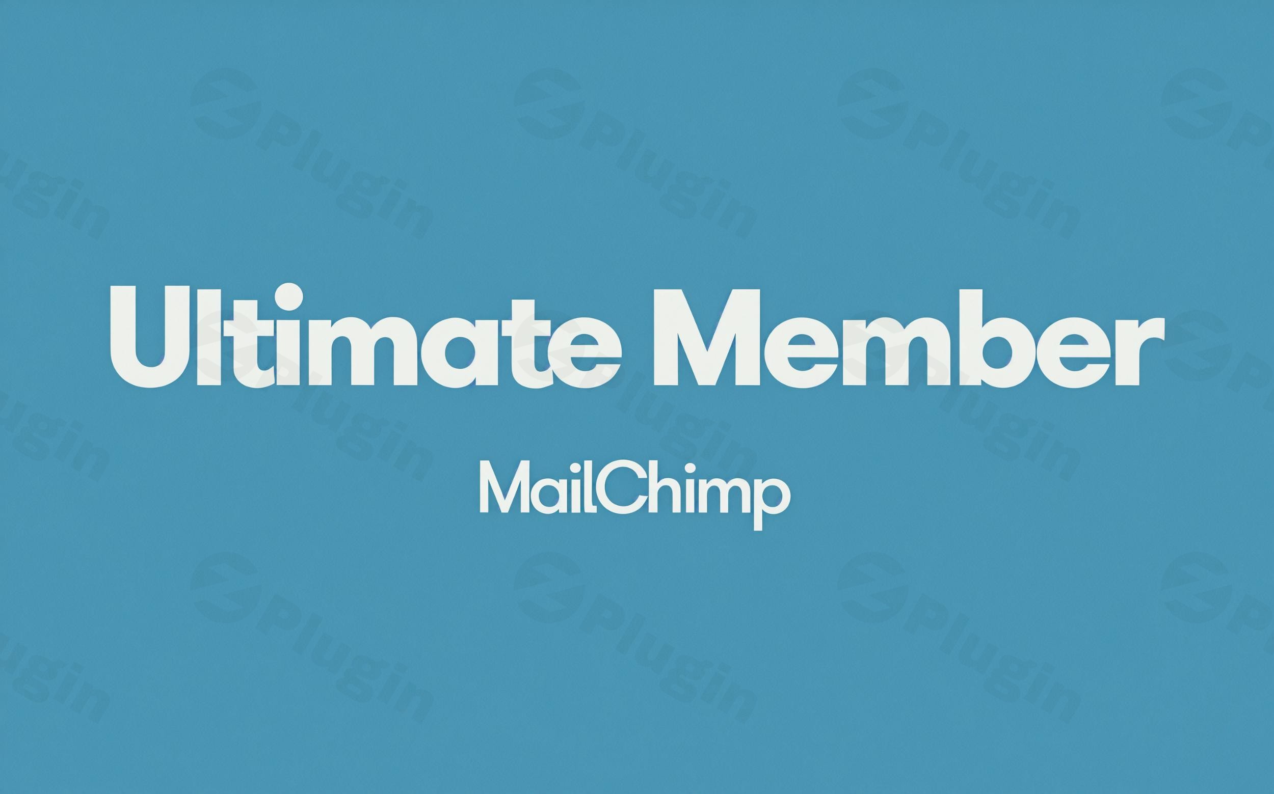 ultimate member mailchimp addon plugin - Download the Best WordPress Plugins in One Place​