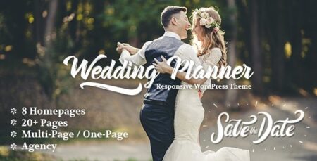 wedding planner responsive wordpress theme plugin - Wedding Planner - Responsive Wordpress Theme