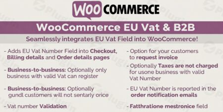 woocommerce eu vat b2b plugin - Woocommerce Eu Vat & B2b