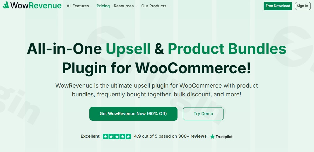 wowrevenue pro upsell product bundles plugin for woocommerce plugin - Download the Best WordPress Plugins in One Place​