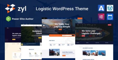 zyl transportation logistics wordpress theme plugin - Zyl - Transportation Logistics Wordpress Theme