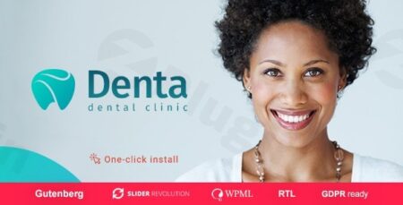 denta dental clinic wp theme plugin - Denta - Dental Clinic Wp Theme