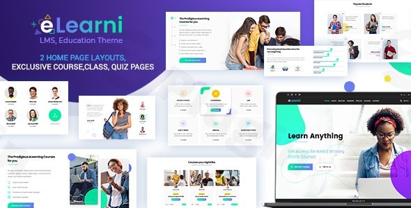 elearni online learning education lms plugin - Download WordPress Themes in One Place​
