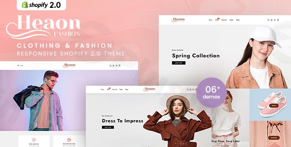 heaon clothing fashion responsive shopify 2 0 theme plugin - Download the Best WordPress Plugins in One Place​