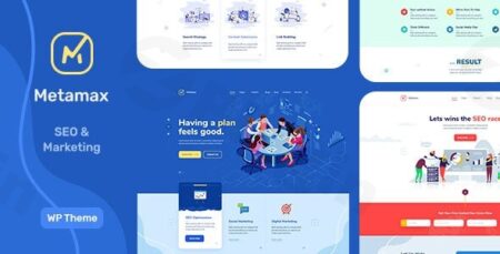 metamax seo and marketing wordpress theme plugin - Metamax - Seo And Marketing Wordpress Theme