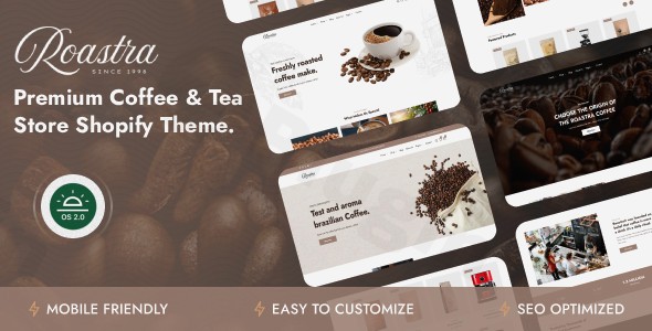 roastra coffee shop tea store shopify theme os 2 0 plugin - Download the Best WordPress Plugins in One Place​