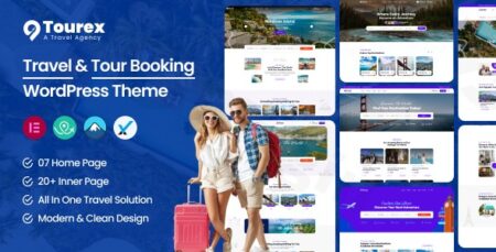 tourex tour travel booking wordpress theme plugin - Tourex - Tour & Travel Booking Wordpress Theme