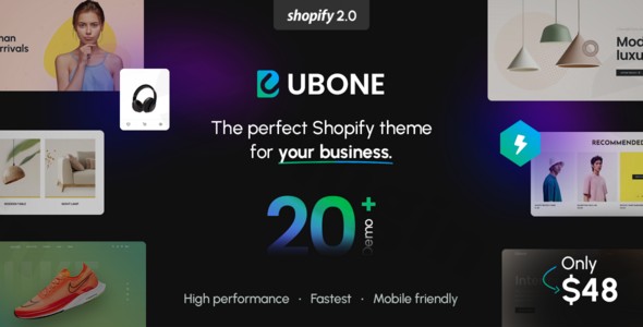 ubone the multipurpose ecommerce shopify theme plugin - Download the Best WordPress Plugins in One Place​