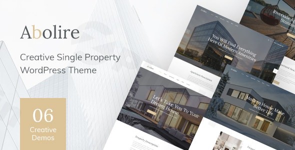abolire single property wordpress theme plugin - Download WordPress Themes in One Place​