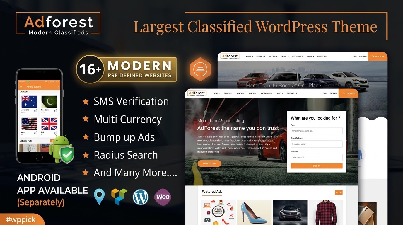 adforest best classified ads wordpress themes feature - Download the Best WordPress Plugins in One Place​
