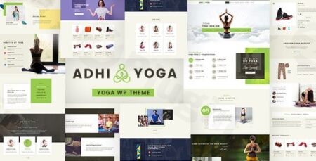 adhi yoga wordpress theme plugin - Adhi - Yoga Wordpress Theme