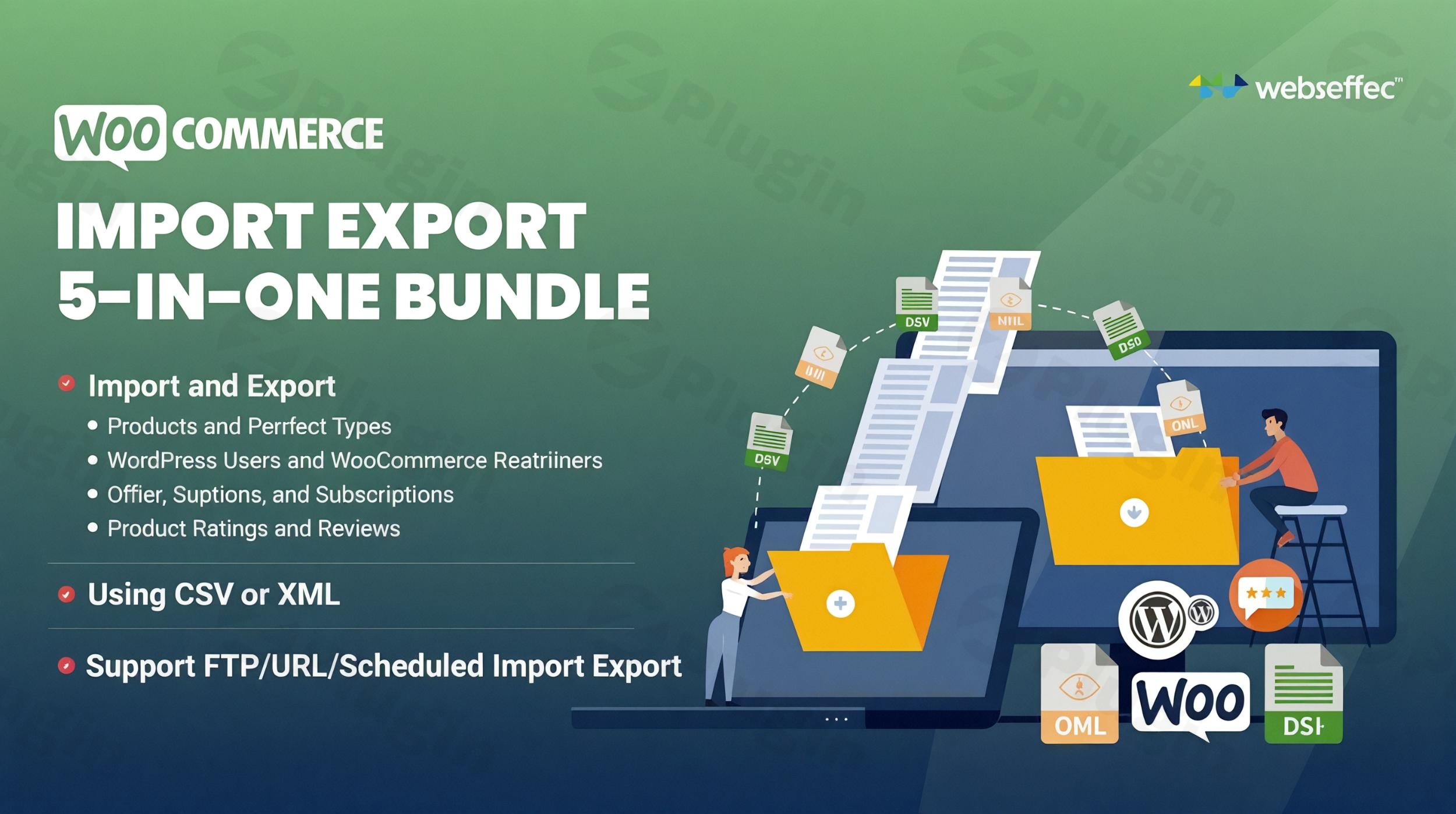 all in one woocommerce import export suite plugin - Download the Best WordPress Plugins in One Place​