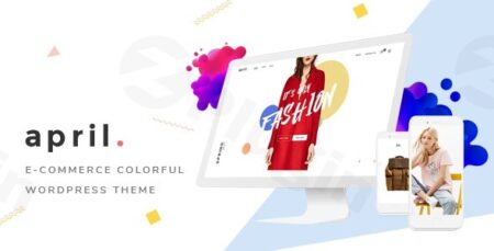 april wonderful fashion woocommerce wordpress theme plugin - April - Wonderful Fashion Woocommerce Wordpress Theme