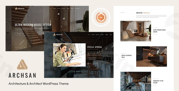 archsan architecture architect wordpress plugin - Download WordPress Themes in One Place​