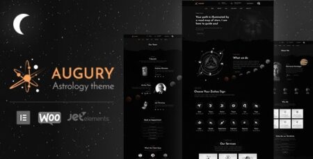 Augury | Horoscope, Astrology WordPress Theme augury horoscope astrology wordpress theme plugin - Downloads