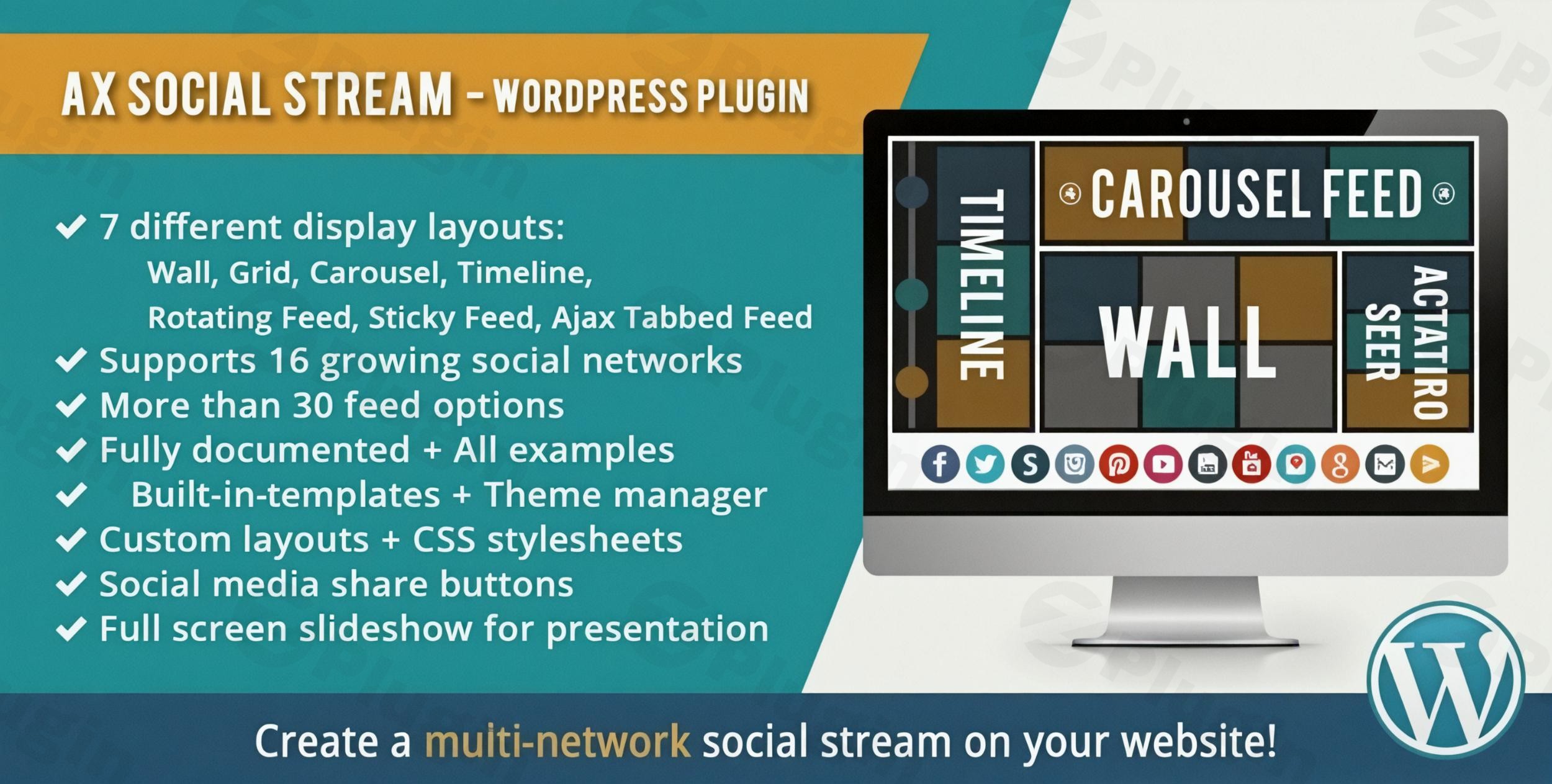 ax social stream wordpress plugin plugin - Download the Best WordPress Plugins in One Place​