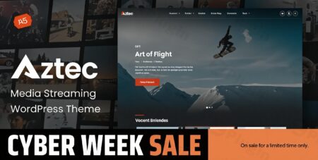 aztec video streaming membership theme plugin - Aztec - Video Streaming & Membership Theme