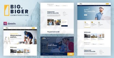 Bigger – Construction WordPress Theme bigger construction wordpress theme plugin - Bigger - Construction Wordpress Theme