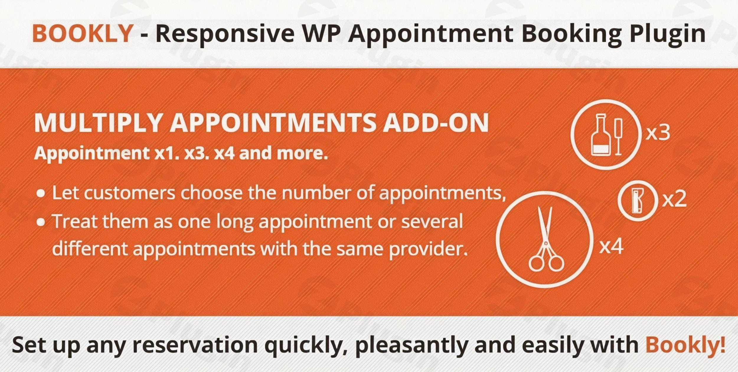bookly multiply appointments add on plugin - Download the Best WordPress Plugins in One Place​