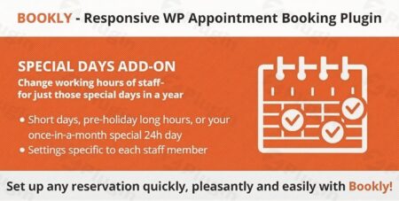 Bookly Special Days (add-on) bookly special days add on plugin - Bookly Special Days (add-on)