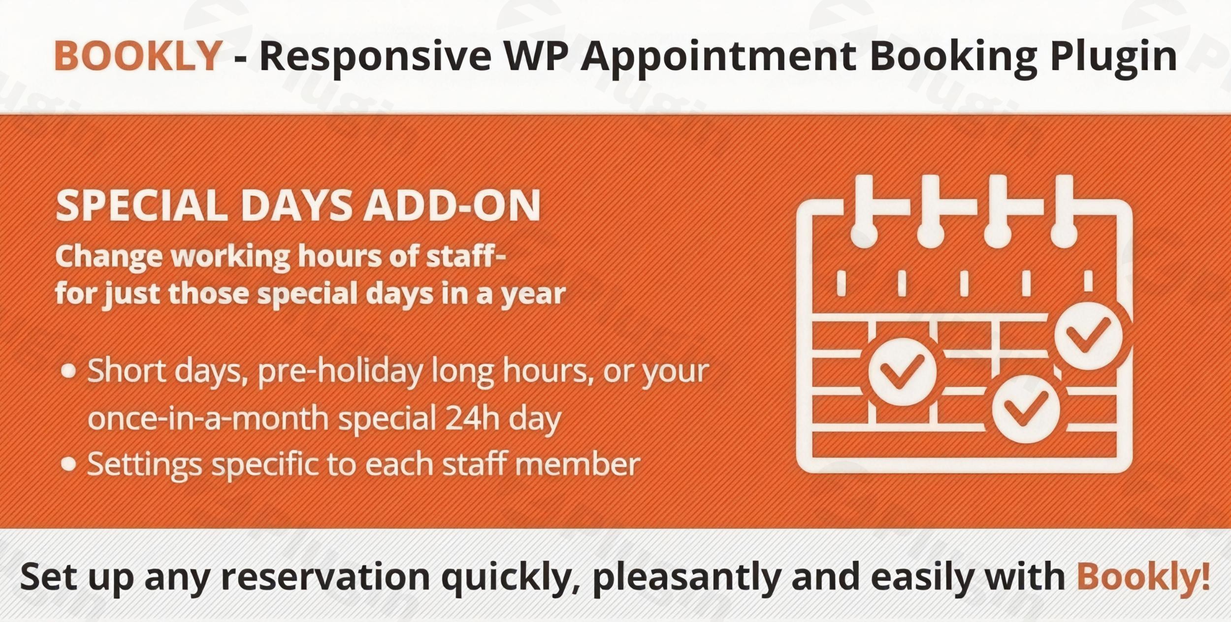 bookly special days add on plugin - Download the Best WordPress Plugins in One Place​