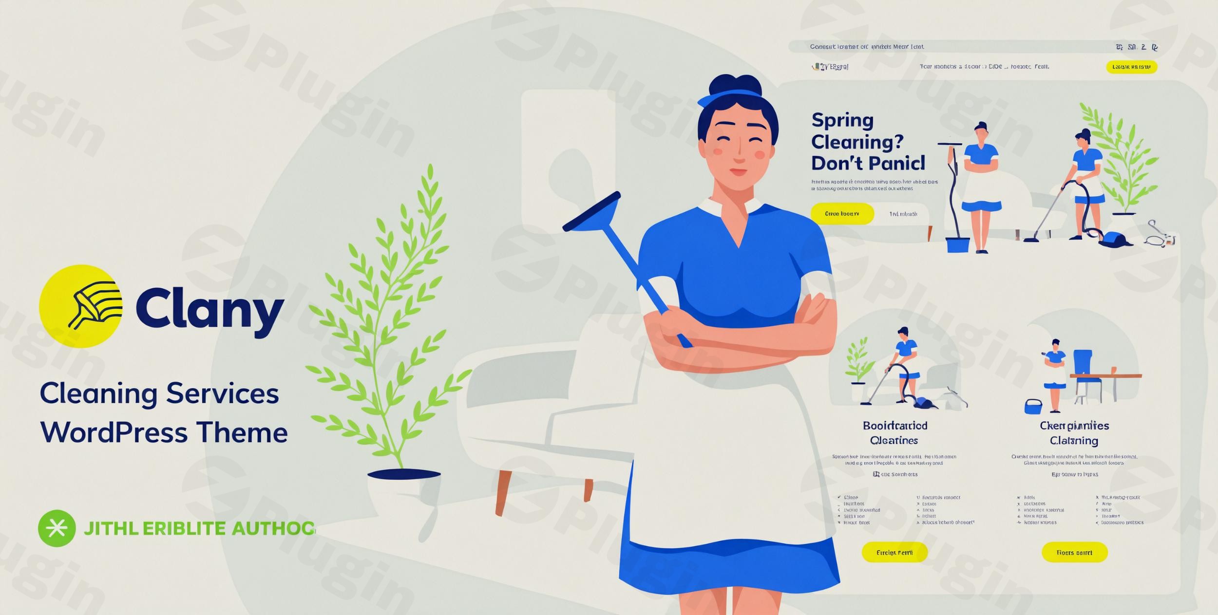 clany cleaning services wordpress theme plugin - Download WordPress Themes in One Place​