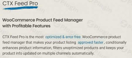 ctx feed pro woocommerce product feed manager plugin - Ctx Feed Pro - Woocommerce Product Feed Manager