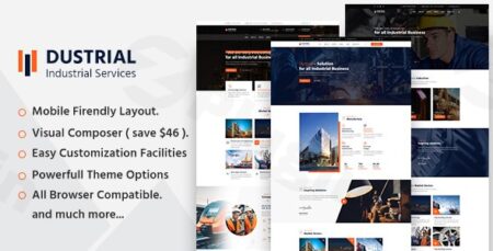 Dustrial – Factory & Industrial WordPress Theme dustrial factory industrial wordpress theme plugin - Dustrial - Factory & Industrial Wordpress Theme