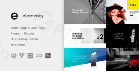 elementy multipurpose wordpress theme plugin - Elementy - Multipurpose Wordpress Theme