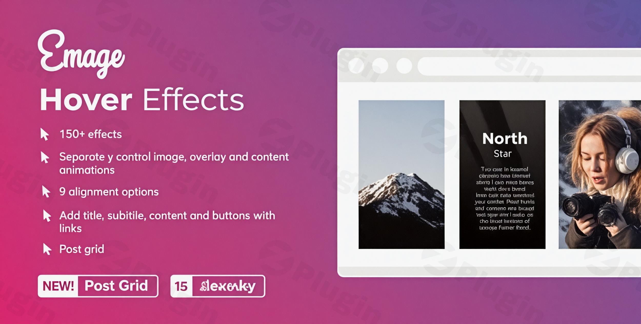 emage image hover effects for elementor pro plugin - Download the Best WordPress Plugins in One Place​