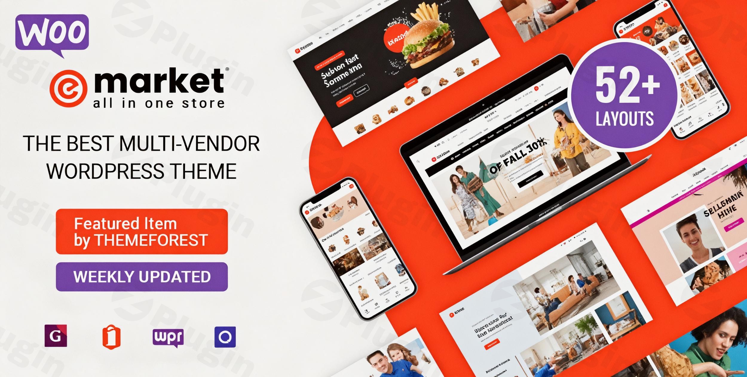 emarket multipurpose woocommerce theme plugin - Download WordPress Themes in One Place​
