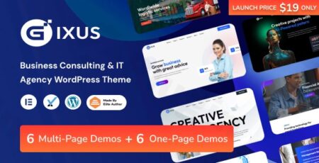 Gixus | Business Consulting & It Agency WordPress gixus business consulting it agency wordpress plugin - Gixus | Business Consulting & It Agency Wordpress