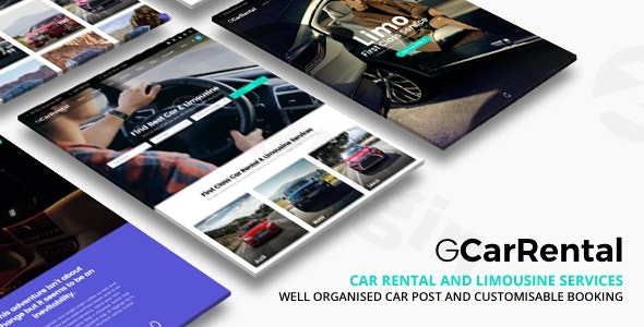 grand car rental limousine wordpress theme plugin - Download WordPress Themes in One Place​