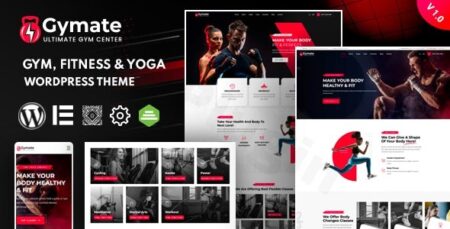 gymat fitness and gym wordpress theme plugin - Gymat - Fitness And Gym Wordpress Theme