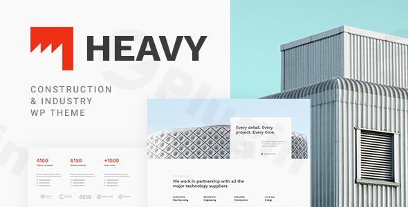 heavy industrial wordpress theme plugin - Download WordPress Themes in One Place​