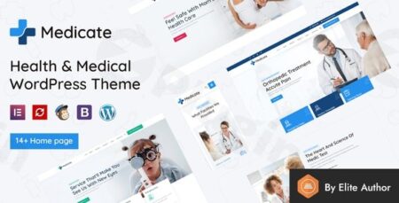 medicate health medical wordpress theme rtl ready plugin - Medicate - Health & Medical Wordpress Theme + Rtl Ready