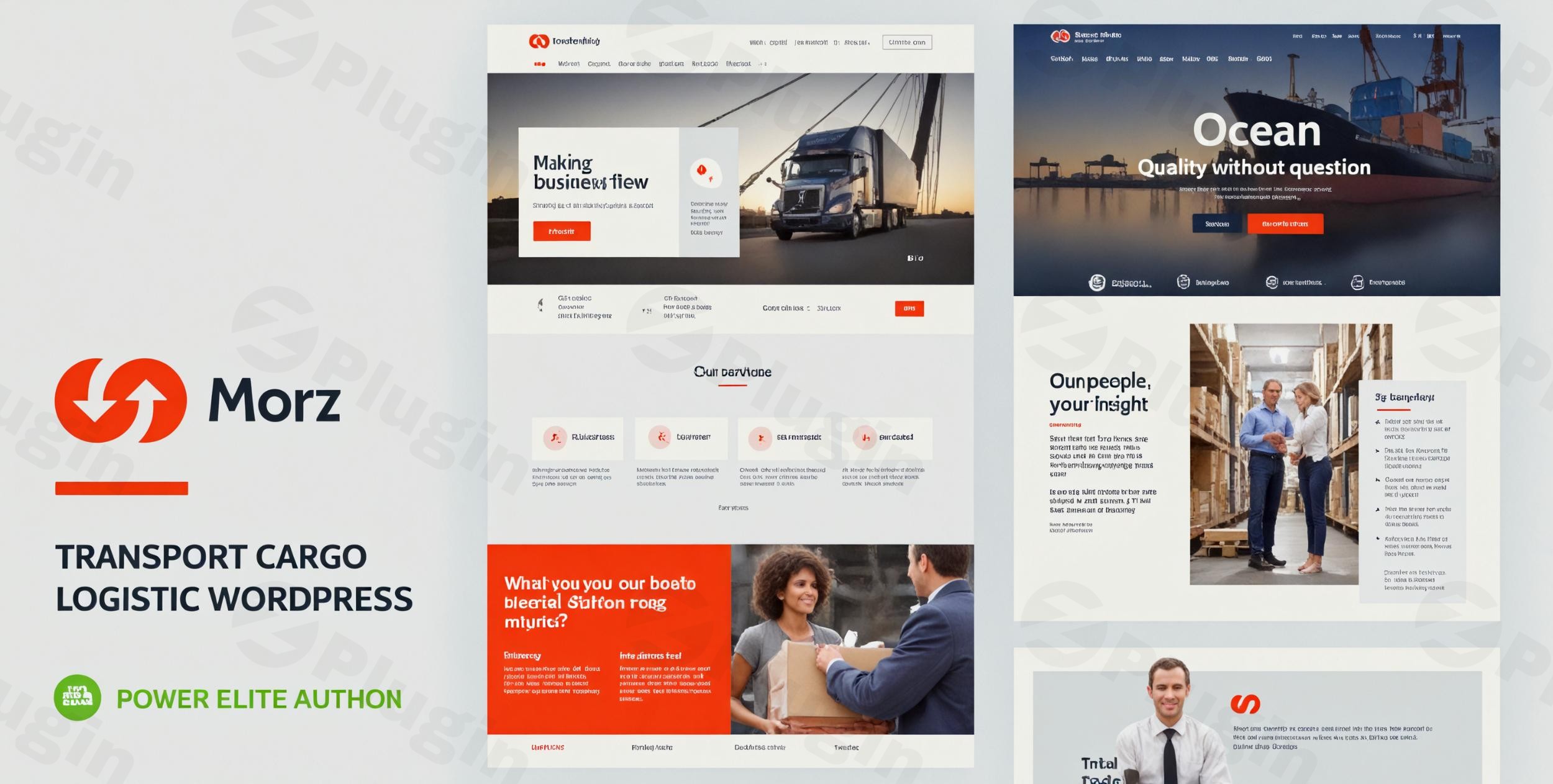 morz transport cargo logistics wordpress plugin - Download WordPress Themes in One Place​