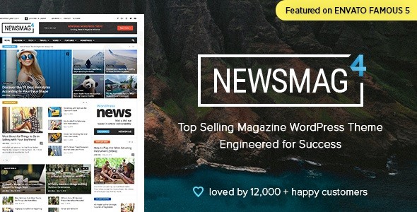 newsmag news magazine newspaper plugin - Download WordPress Themes in One Place​