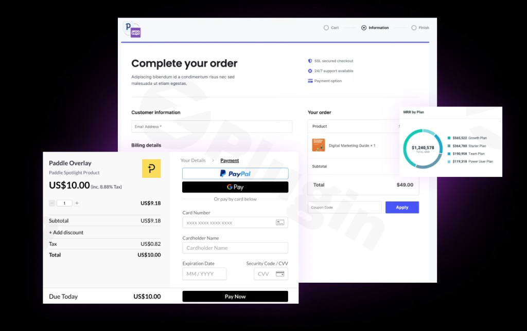 paddle for easy digital downloads by wpsmartpay plugin - Download the Best WordPress Plugins in One Place​
